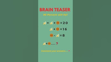 Fun With Math Comment Answer#LogicToLogics#mathpuzzle #brainteaser#dailypuzzle #funmath#trendingreel