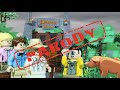Lego Jurassic Pork | A Jurassic Park Parody - Stop Motion