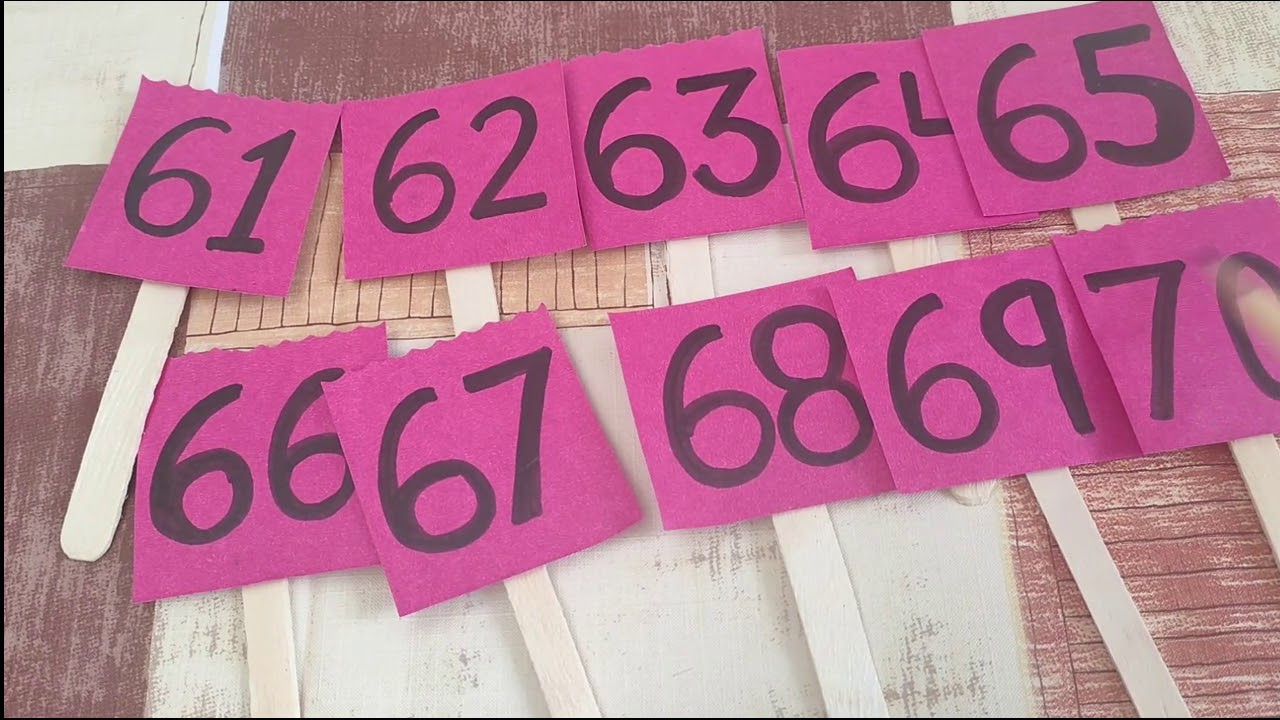 Numbers 51 To 80 YouTube Numbers 51 To 80 YouTube