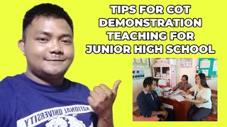 Tips For COT Demo Teaching | Teacher Kevin PH