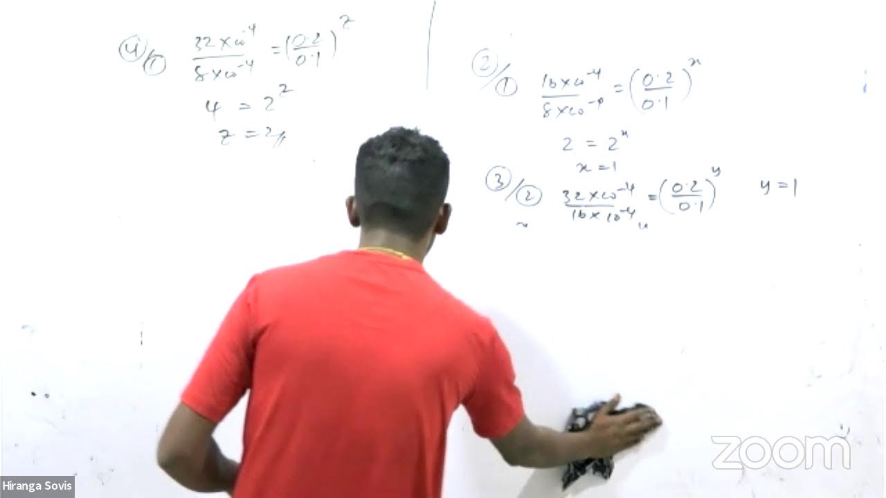 චාලක රසායනය පසුගිය විභාග ප්‍රශ්න සාකච්ඡාව |Hiranga Sovis|