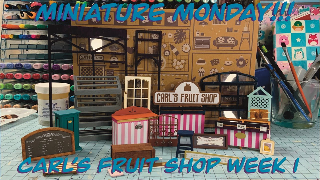 DIY Miniature Dollhouse - Happy Corner Series Carl's Fruit Shop