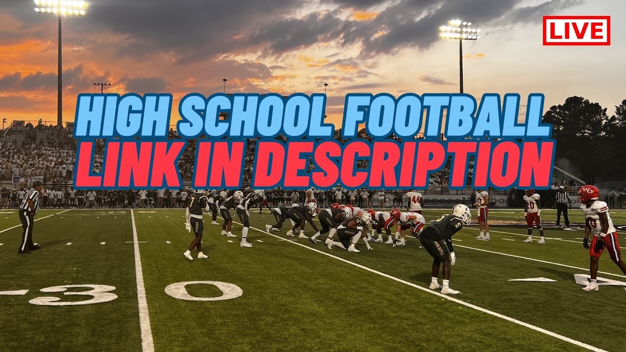 High School Football Game Today Live Stream YouTube