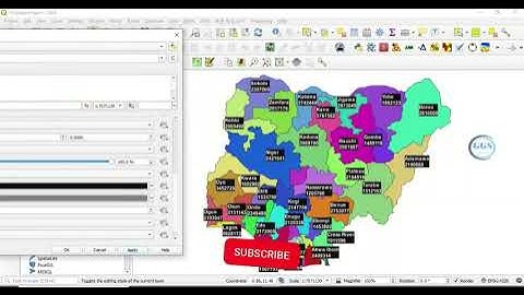 Labeling Map in QGIS