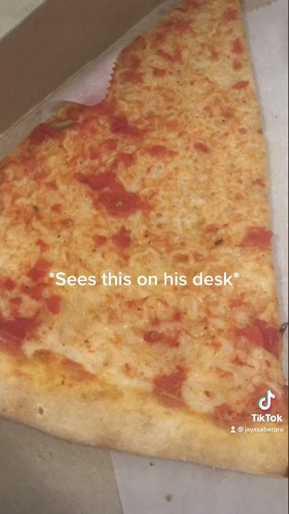 Whoever takes out the cheese on pizza is a menace to society