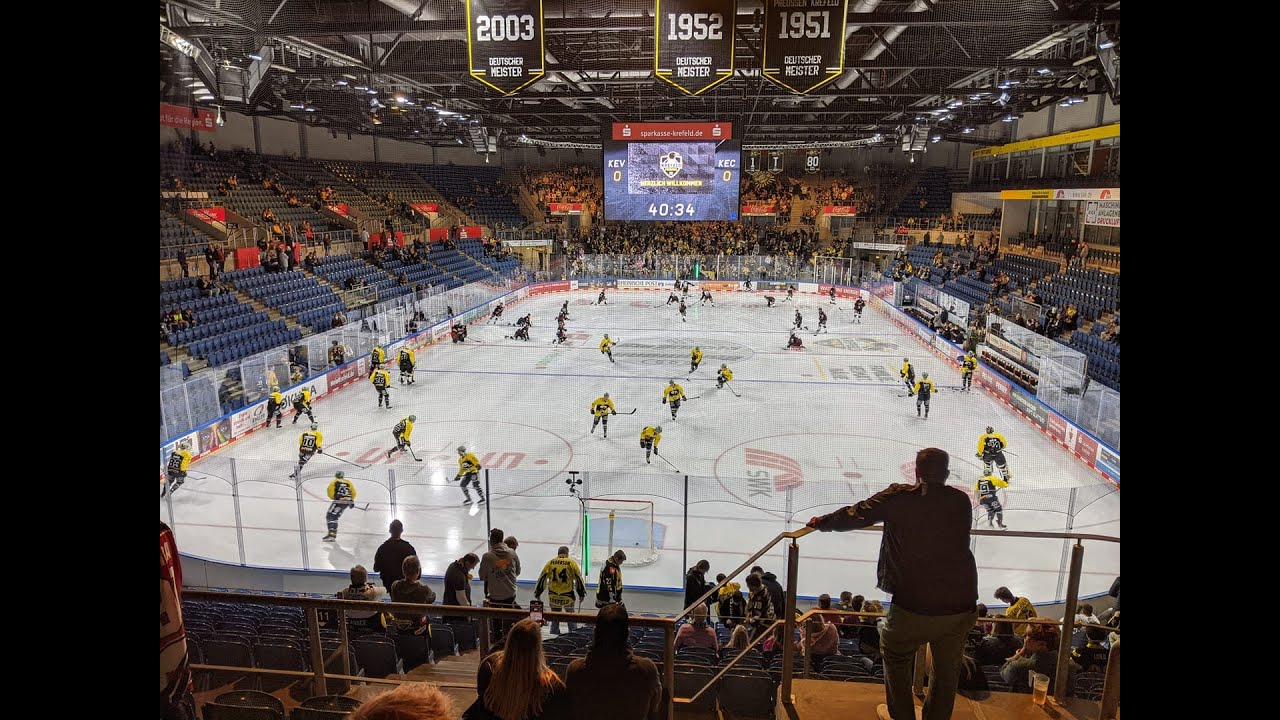 KEV - KEC 17.09. 3tes Spiel Krefeld Pinguine-Lied der Pinguine (1936-2011) in der Pandemiezeit 2021