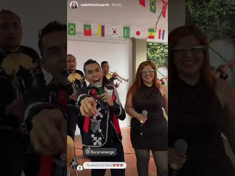 Así recibieron a Valentino Lázaro en su ciudad natal bucaramanga.
