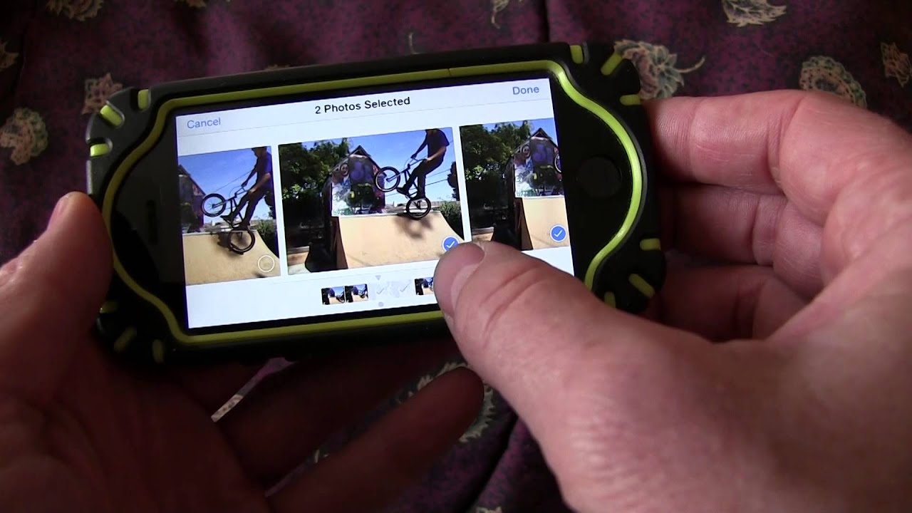 iPhone Camera Burst Mode YouTube