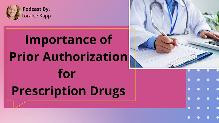 What does prior authorization mean for prescriptions