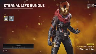 Apex Legends Eternal Life Wraith Skin Black Voidwalker Skin Voidwalker recolors comparison TPV