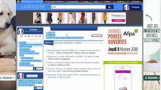 Dictionnaire en ligne