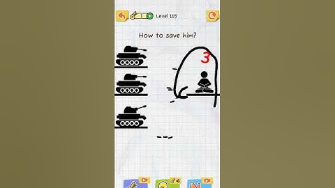 Draw 2 save || Level 115 - #shorts #draw2save #drawing #gameplay #androidgames #iosgames