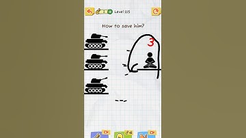 Draw 2 save || Level 115 - #shorts #draw2save #drawing #gameplay #androidgames #iosgames