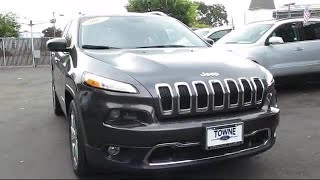 2017 Jeep Cherokee Sport Utility Limited Redwood City San Mateo Mountain View Palo Alto San Carl