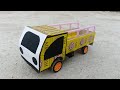 How To Make Matchbox Truck At Home | DIY Tata Mini Pickup Truck