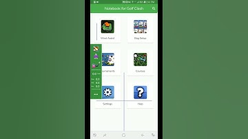 Notebook for Golf Clash Demonstration Wind Assist Using the power slider Android
