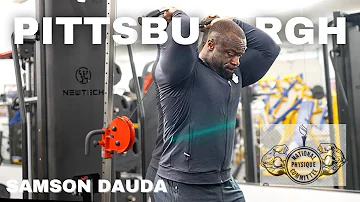Training at NPC Gym in Pittsburgh | SAMSON DAUDA