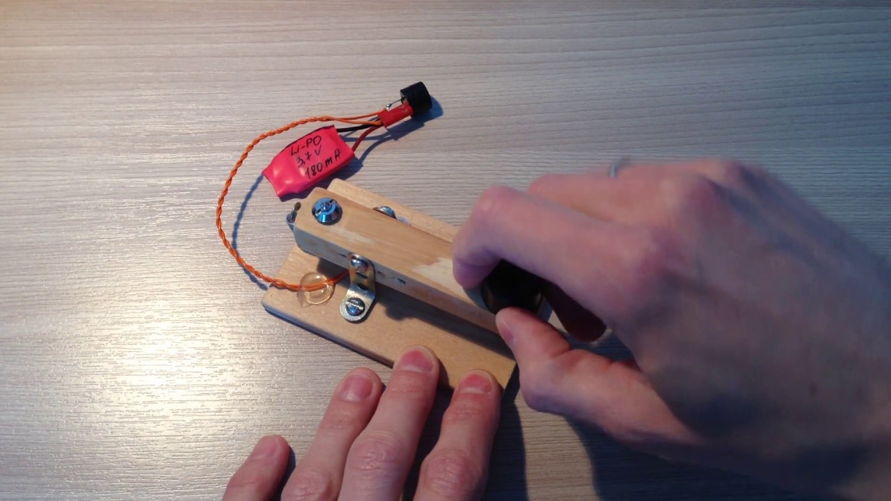 Самодельный телеграфный ключ для изучения азбуки Морзе и работы в эфире ...