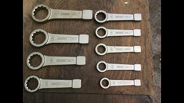 TRÒNG ĐÓNG GEDORE | GEDORE RING SLOGGING SPANNER