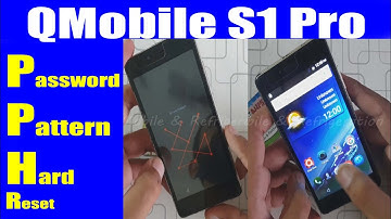 QMobile S1 Pro Password Pattern Unlock Hard Reset Without PC