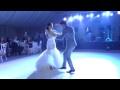 Bride and brother dance