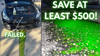 G37 WATER PUMP REPAIR AND TCT / GALLERY GASKET SERVICE INFO!! (How to save the most)
