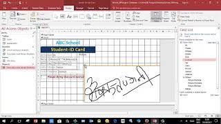 MS Access Database Video (Lesson 5): Report Design