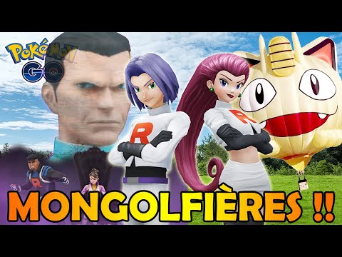 Vidéo: Pok Mon Go Vous Permet Désormais De Combattre Les Montgolfières Team Rocket