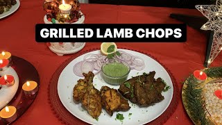 HOMEMADE GRILLED LAMB CHOPS || WITHOUT CLAY OVEN || ASRs SPECIAL || HEALTHY DINNER