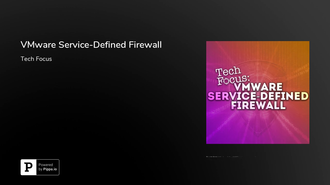 VMware ServiceDefined Firewall YouTube