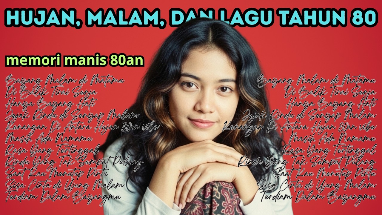 HUJAN, MALAM, DAN LAGU TAHUN 80 | MEMORI MANIS 80