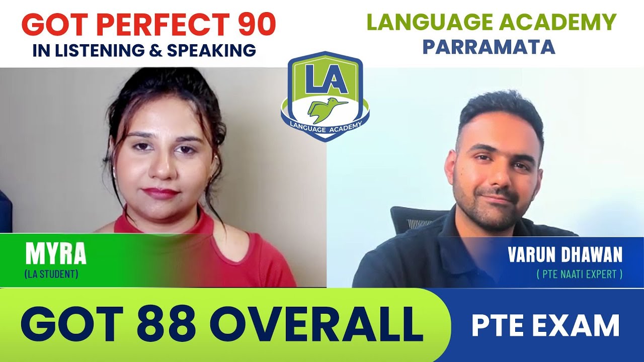 Myra scored 88 in PTE | Tips & Secrets Revealed | Language Academy