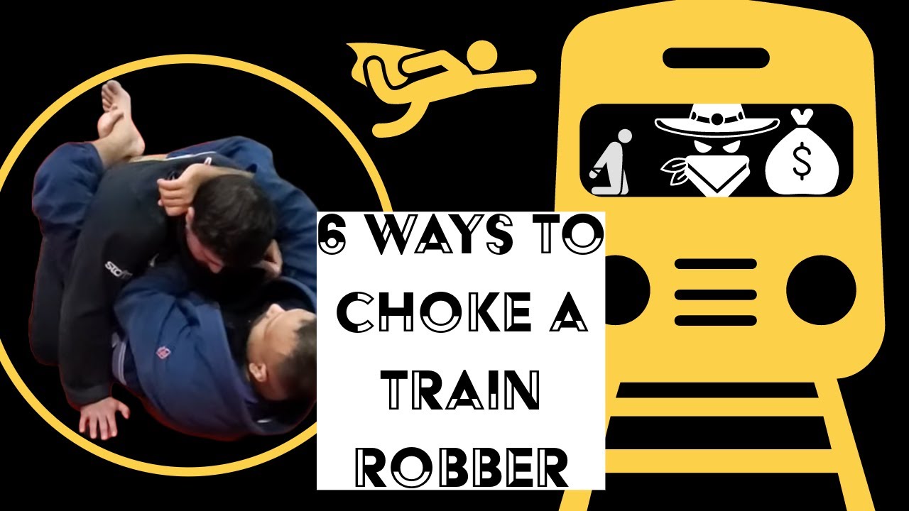 6 Closed Guard Lapel Chokes feat. The Train Robber Strangle YouTube