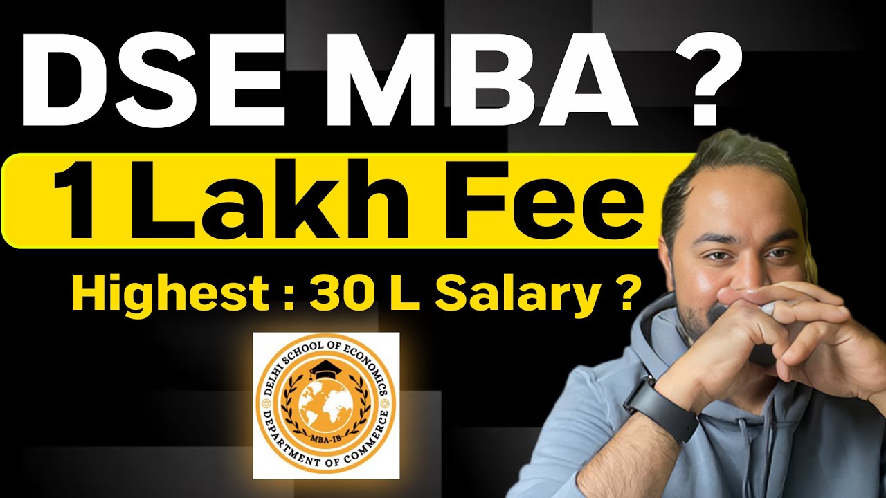 Delhi School of Economics | DSE | Reality of DSE Placements | Admissions | BEST ROI MBA College