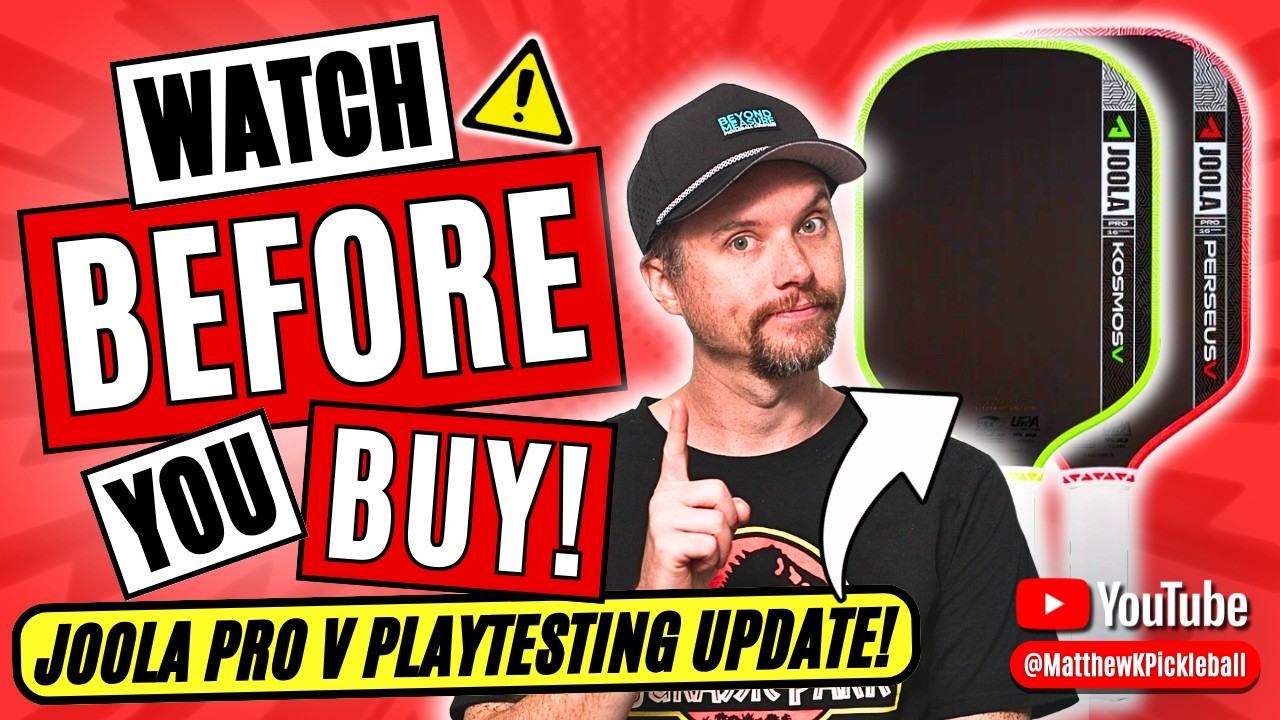 JOOLA Pro V Playtesting Update & Review | My HONEST Thoughts & Recommendation