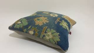 H72 Rustic Boho Kilim Pillow 20-20 inch