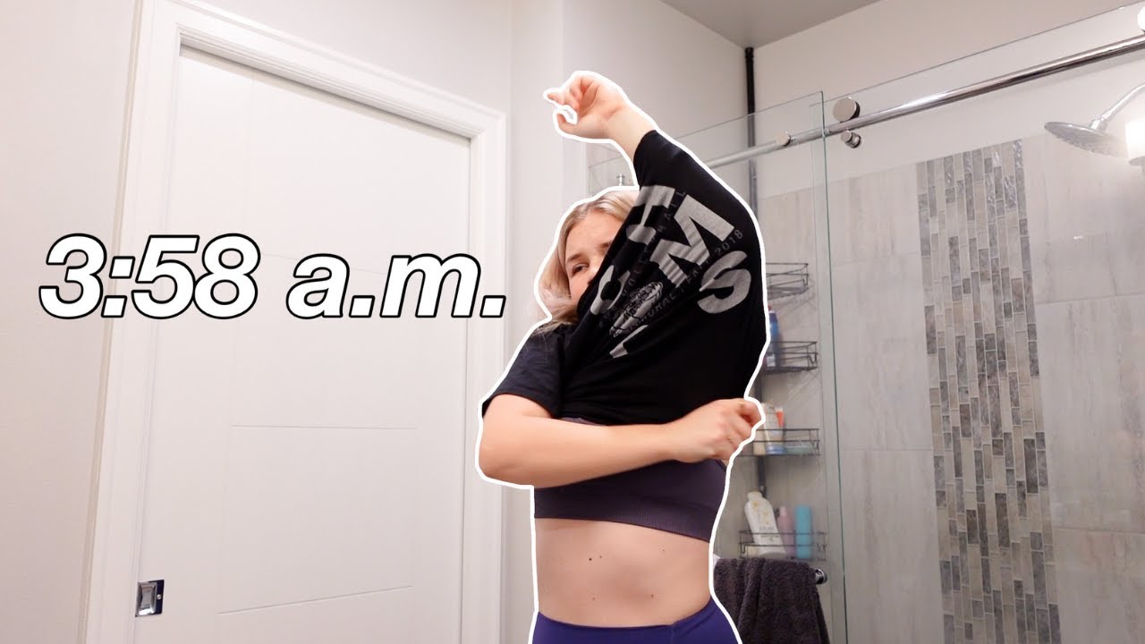 WHY I HAVE A 3:58AM MORNING WORKOUT ROUTINE *i'm THAT person*