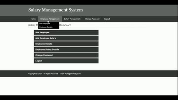 Salary Management System | Python Django Project Tutorial