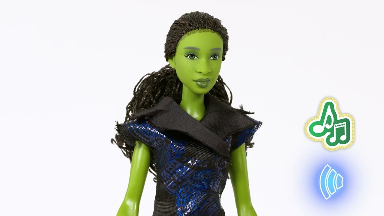 Wicked Elphaba Blue Outfit Singing Doll