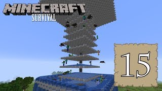 Mob Farm... and CORRUPTION!!! - Minecraft Survival Lets Play Episode 15