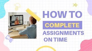 Complete Assignments On Time | How to Complete Assignments Fast by Techno Fobia 85 views 2 years ago 5 minutes, 33 seconds