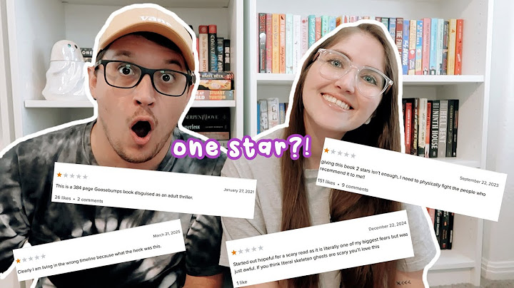 Guessing Books Based Off 1 Star Reviews! 📖 bookish challenge ft my husband Brian! ✨
