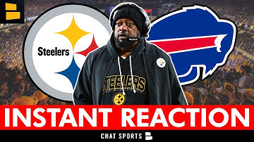Steelers News: INSTANT REACTION After 26-7 LOSS vs. The Bills | The Wheels Are Falling Off, Folks…