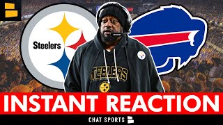 Steelers News: INSTANT REACTION After 26-7 LOSS vs. The Bills | The Wheels Are Falling Off, Folks…