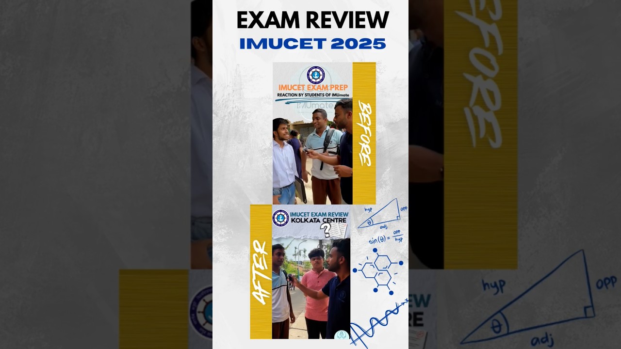 IMUCET 2025 Before & After Review From Candidates #merchantnavy #imucet #imucetpreparation #shorts