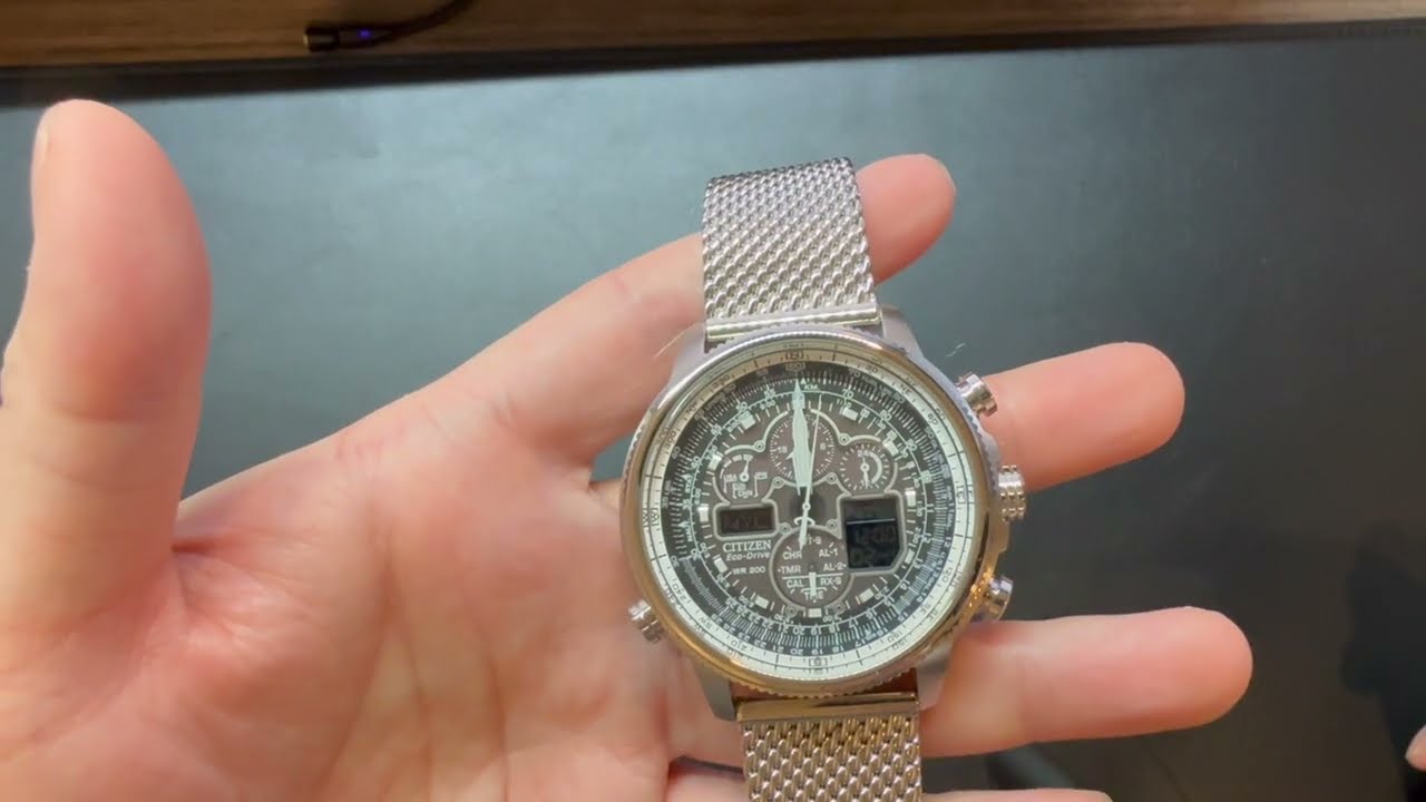 Citizen Promaster Navihawk A-T JY8030-83E Review - YouTube
