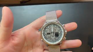 Citizen Promaster Navihawk A-T JY8030-83E Review - YouTube