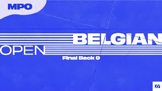 DGPT Silver - 2024 Belgian Open | MPO Final B9 | Lampainen, Tuhkanen, Davidsson, Konsorr | MDG Media