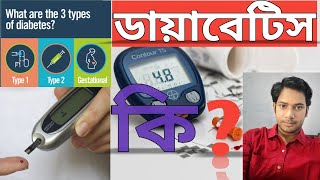 Diabetes Mellitus in Bangla | ডায়াবেটিস কি | কেন হয় এবং এর টাইপ |