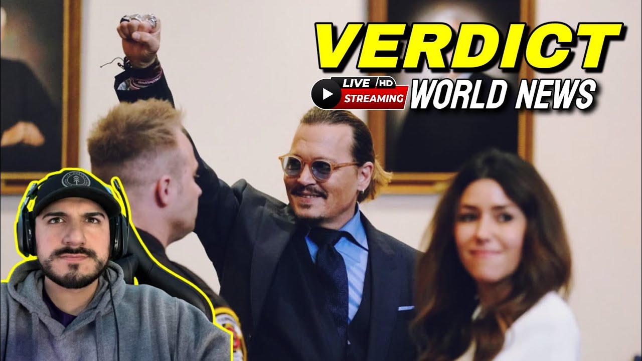 VERDICT REACHED in Johnny Depp-Amber Heard Defamation Trial - YouTube